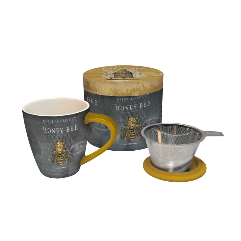 Lang Honey Bee Tea Infuser Mug Set & Reviews Wayfair